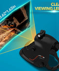 Auto Darkening Welding Helmet With True Color View Solar Powered Welder Hood With Two Arc Sensors Wide Shade 4 To 9 13