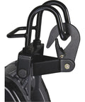 Close-up of the 360 saddle hook on the Bannon Compact Electric Cable Hoist 1100 Lb Capacity for safe lifting operations.