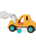 Colorful Kids Construction Bulldozer Toy With Movable Loader And Friendly Driver Durable Yellow Front End Loader Truck For Toddlers