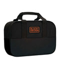 Storage bag for 8V Max Cordless Drill And 57 Piece Home Tool Kit, featuring compact design and durable handles