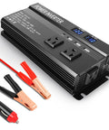 Beast Mode 12 Volt To 110 Volt Car Power Inverter delivering 1200 watt peak output with AC outlets and USB ports.