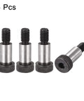 Built Tough Alloy Steel Hex Socket Shoulder Bolts Set, Three Quarters Inch Shoulder Length By One Half Inch Shoulder Diameter