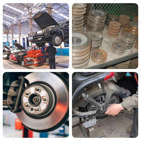 Heavy Duty Hydraulic Gear Puller Kit Killer Bearing Remover Tool With Forged Steel Arms shown in automotive repair setting.