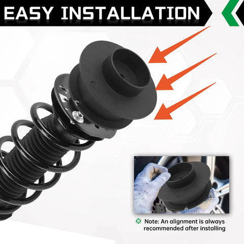 2.5 Inch Front Leveling Lift Kit For 2014 2024 Ram 2500 3500 4WD Heavy Duty Steel Spring Spacers installation