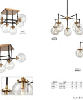 One Light Matte Black Sconce With Clear Glass For Mid Century Modern Classic Vibe Living Room Hallway UL Listed Steel And Glass Fixture Not Included 60 Watt Candelabra Base Bulb Recommended