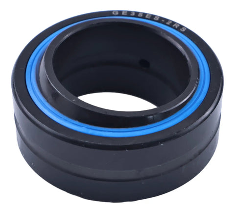Beefy Heavy Duty Radial Spherical Plain Bearing GE35ES-2RS 35x55x20 Mm With Double Seals Swivel Inner Race Ball Joint Style For Machinery Automotive And DIY Projects, black 2RS sealed bearing