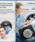 Dryer Timer Replacement That Fits Multiple Models No Brainer Easy Install For WGD4700YQ1 WGD4890XQ0 WGD4890XQ1 And Kenmore 11070022010 11070022011 11071402311 11071402312 1107062110 Replaces W10185975E dryer timer switch