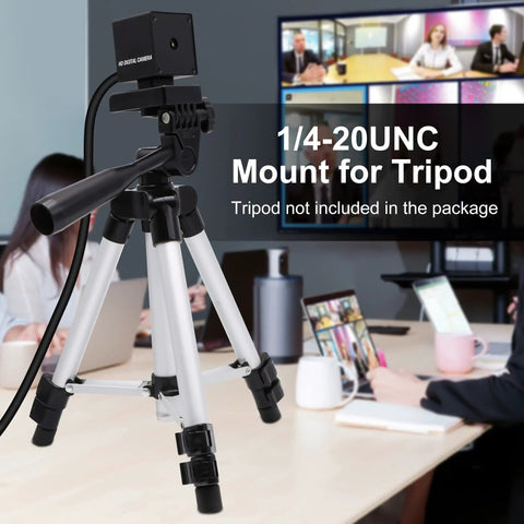 Ultra HD 48MP USB Camera With 8000x6000 Resolution Auto Focus In 200ms Plug And Play UVC Industrial Camera for tripod mount