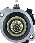 Starter For Yamaha Outboard 115 130 150 175 200 225HP Replacement S114-552 S114-660 1997-2010 12V CCW 9-Tooth PMDD close-up view