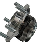 Side view of Front Wheel Bearing Hub Assembly Replacement For Nissan Rogue 2008 Through 2013 And Rogue Select 2014 Through 2015 Sentra 2007 Through 2012 5 Lug Front Hub Bearing Unit Direct Fit Easy Install Durable Wheel Hub For Smooth Ride