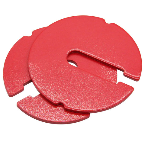 Table Inserts For 14 Inch Band Saws And 24 Inch Scroll Saws, 2 Pack, 2.5 Inch Diameter And 0.1 Inch Thick, Fits Multiple Brands