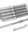 20 Pack 6-Inch Long One Eighth Inch Swage Threaded Stud Tension End Fittings For Deck Cable Railing, T316 Stainless Steel Tensioner