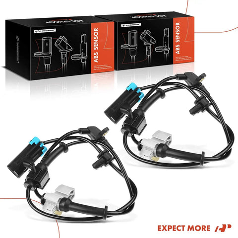 Fresh Solid Front Axle ABS Wheel Speed Sensors Left And Right Pair for Chevy Silverado GMC Sierra Hummer H2 2007-2013.