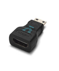 Close-up of HDMI to USB adapter included in Raspberry Pi Zero 2 W Starter Kit With Multi Use Case, Power Supply, HDMI And USB Adapters And More.