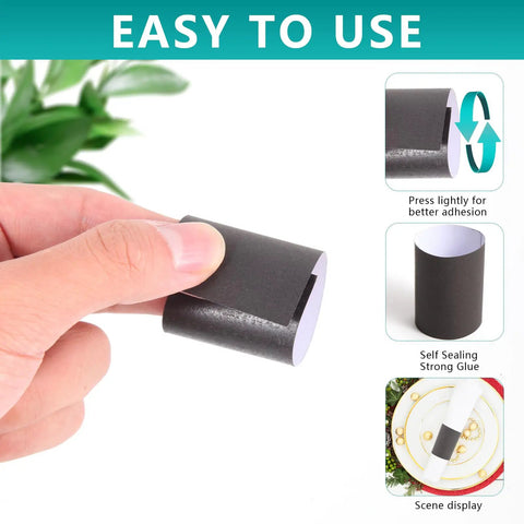 Self Adhesive Napkin Bands One Point Five By Four Point Twenty Five Inches Black Box Of Two Thousand Napkin Rings For Table Setting