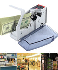 High Speed Money Counter Machine With 600 Bills Per Minute Portable Cash Counter For Multi Currency Banknotes