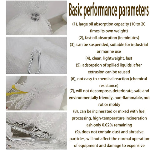 Heavy Duty Oil Spill Containment Booms 3 Pack Polypropylene Sorbent Socks Tough As Nails Water Repellent Floating Cleanup Kit Handles Greasy Messes Smooth And Fast