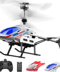 Indoor RC Helicopter For Beginners With Gyro And Altitude Hold 3.5 Channel Remote Control Toy With Built Tough Metal Airframe
