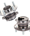 Rear Wheel Hub Bearing Assembly Kit 2 Pack Fits 2014 2015 2016 Mazda 3 With 5 Lug ABS OE 512523 Direct Replacement