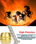 14 Piece Brass Olive and Steel Insert Kit for Disc Brake Hose BH90 Compatible MTB Hydraulic Brakes, sunset biking.