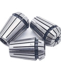 Premium Er20 Spring Collet Set Three Pack High Precision Collets For One Half One Quarter And One Eighth Inch Sizes in hardened steel