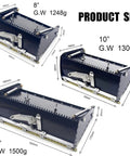 Drywall Flat Box Pro Grade 8 Inch 10 Inch 12 Inch Finishing Tools Set With 106 To 165 Cm Box Handle Extension for drywall