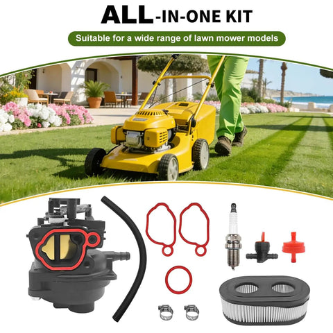 Universal Carburetor Replacement Kit For Lawn Mower Engines 140cc 150cc 163cc Fits Craftsman Troy Bilt Briggs Stratton