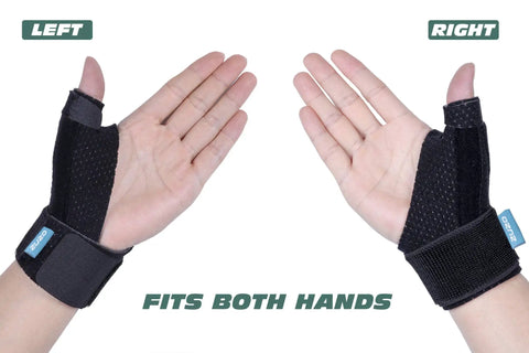 Compression Reversible Thumb And Wrist Stabilizer Splint For Pain Relief Arthritis Tendonitis Carpal Tunnel on both hands