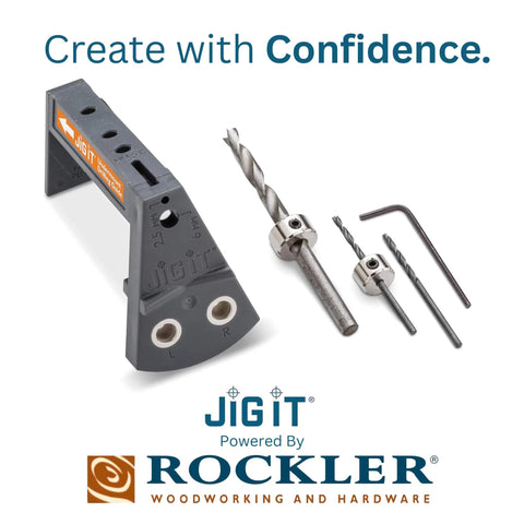 Undermount Drawer Slide Drill Guide For Blum Tandem And Drawer Slides with durable ABS plastic angle guide and drill bits.