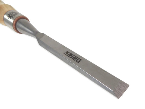 Bevel Edge Chisel One Half Inch (13mm) Woodworking Tool With Pro Grade Hardened Chromium Vanadium Steel, Tough Edge, Smooth Grind
