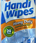 Heavy Duty Reusable Cleaning Wipes Set Of 6, Each Pack Contains 3 Wipes, Rinse And Reuse Up To 20 Times packaging view