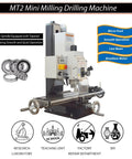 MT2 Mini Milling Drilling Machine with Precision Spindle and Brushless Motor for research, education, and DIY projects.