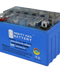 12V Gel Battery YTX9-BS for Honda EU3000 Generator 2000-2011, 8Ah, 135 CCA, maintenance-free blue gel battery