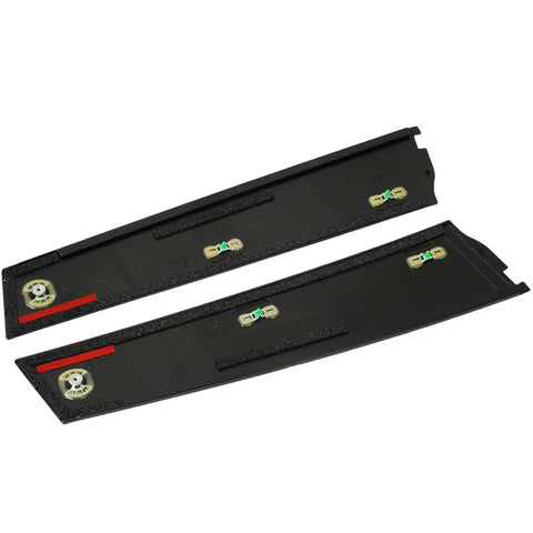 Rear Door Pillar Trim Molding Set For Cadillac Escalade Chevrolet Tahoe GMC Yukon 2015 2016 2017 2018 2019 2020 Window Trim Covers Swap In Left And Right Decorative Strips Replacement 926 245 926 246, back view