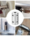 Six 5mm To 5mm Shaft Couplers For Motors Rigid Set Screw Steel Motor Shaft Couplings Includes Screws And Allen Wrench Built Tough Easy Install 6 Pack in CNC and motor setups