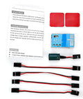 Flight Controller Stabilizer With Auto Hover And 3 Axis Gyro For RC Aircraft F50A A3 V2 System parts and connectors display