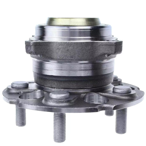 Beefed Up Rear Wheel Bearing Hubs Assembly Pair For Acura RDX 2013 To 2018 FWD And Honda CRV 2012 To 2016, 5 Bolt Lugs, 4 Bolt Rectangular Flange, Rear Left And Right Hubs Replacement