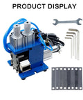 Heavy Duty Pneumatic Wire Stripping Machine For Automatic Cable Peeling And Cutting with tools and parts displayed.