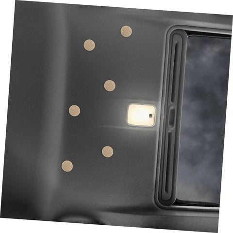 Installed view of 10 Piece Car Roof Headliner Repair Kit With Snap Rivets And Retainers For Quick Fixes in a vehicle interior.