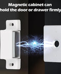24 Pack Heavy Duty Cabinet Magnets With 15lb Holding Power Magnetic Door Catch Kit Includes 48 Screws lightning effect