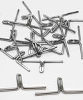 All In One Chair Webbing Clips Kit Durable Metal Clips For Chair Frame Repair And Sofa Webbing Replacement Rubber Weld Fix 40 Pack