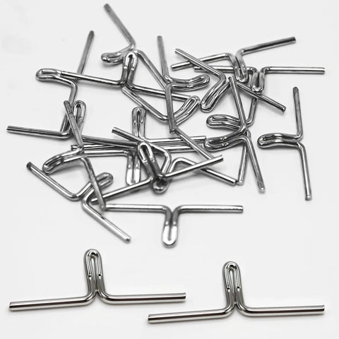 All In One Chair Webbing Clips Kit Durable Metal Clips For Chair Frame Repair And Sofa Webbing Replacement Rubber Weld Fix 40 Pack