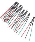 Pro Grade High Temperature Hall Effect Sensor Kit With Wires For Motors And EVs Precise Signal Transmission For Boosted Motor Response Copper And Plastic Build For Industrial And Electric Vehicle Use, red green black wires