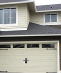 Heavy Duty Magnetic Garage Door Hardware Kit 6 Piece Set Featuring Smooth Soft Close Dampers And Rock Solid Steel Closers For Barn Shutters And Home Cabinets No Sweat Install All Day Grip on modern garage door.