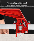 Professional Manual Tile Cutter 1000mm for Porcelain Ceramic Flooring Wall showing tough alloy cutter head close-up