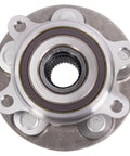 Front view of Front Wheel Bearing And Hub Assembly For 2019 2020 2021 2022 2023 Toyota RAV4 Hybrid LE XLE XSE Limited Trims