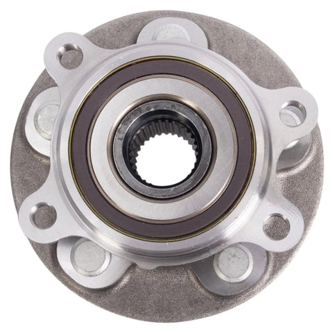 Front view of Front Wheel Bearing And Hub Assembly For 2019 2020 2021 2022 2023 Toyota RAV4 Hybrid LE XLE XSE Limited Trims