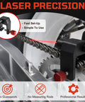 Laser Chain Alignment Tool For Motorcycles ATVs Dirt Bikes And Go Karts Dead On 1mm Sprocket Alignment with red laser