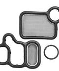 VVT VTEC Solenoid Gasket Spool Valve Filter Kit Replacement For Honda Accord CRV Civic TSX RSX RDX Element Fit 2002 2015 Replaces 15815 RAA A01 And 15845 RAA A0