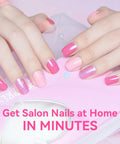 Fast Air Dry Nail Glue For Press On Nails 5-10 Seconds No UV Lamp Needed Hema-Free Strong Bond For Nail Tips
